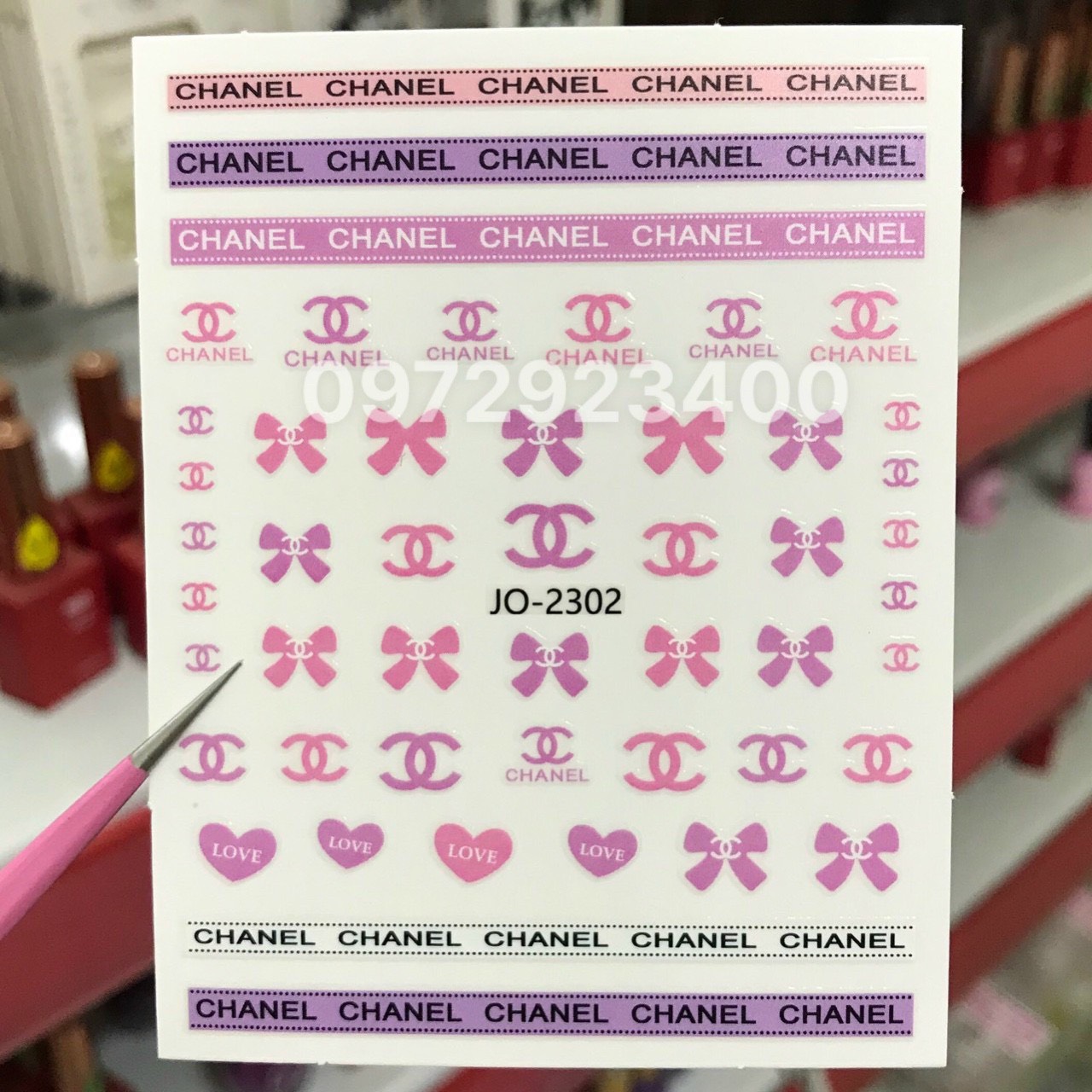 Sticker Thương Hiệu Dán Móng Tay - Mini Nails