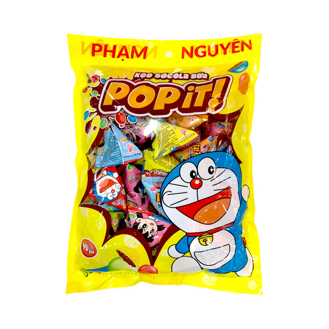 Kẹo socola sữa Popit Doraemon 212gr | Socola | Đồ ăn vặt