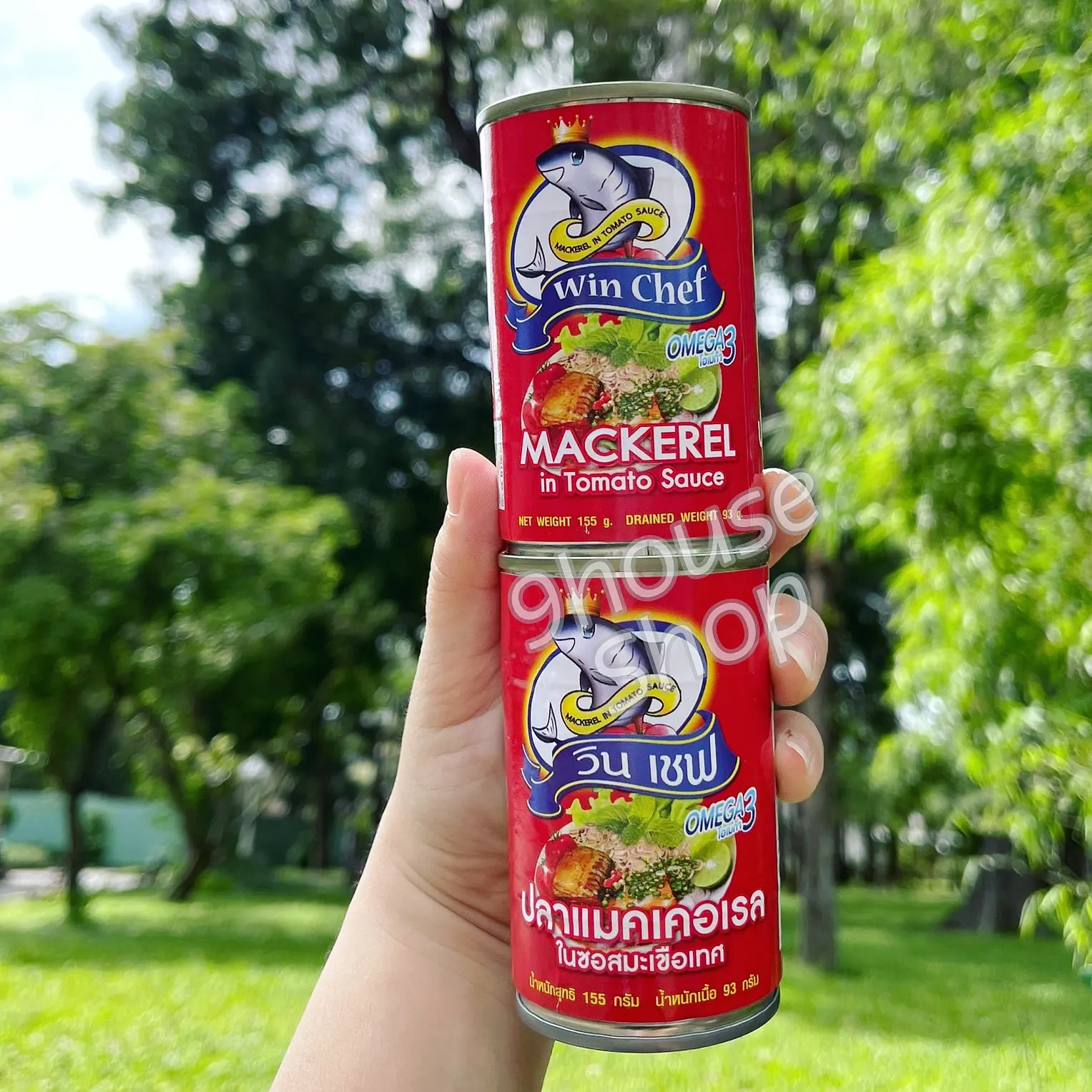 01 Hộp Cá Mòi Sốt Cà Win Chef Thái Lan 155gram
