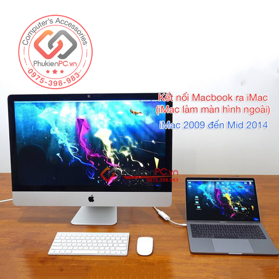 Apple USB-C/ Thunderbolt 3 to Thunderbolt 2 cable adapter. Use for MacBook, iMac, Dell Precision, eGPU, Target Disk Mode