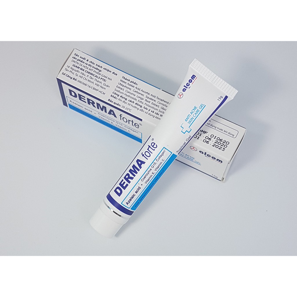 DERMA FORTE KEM MỤN CHĂM SÓC DA 15G