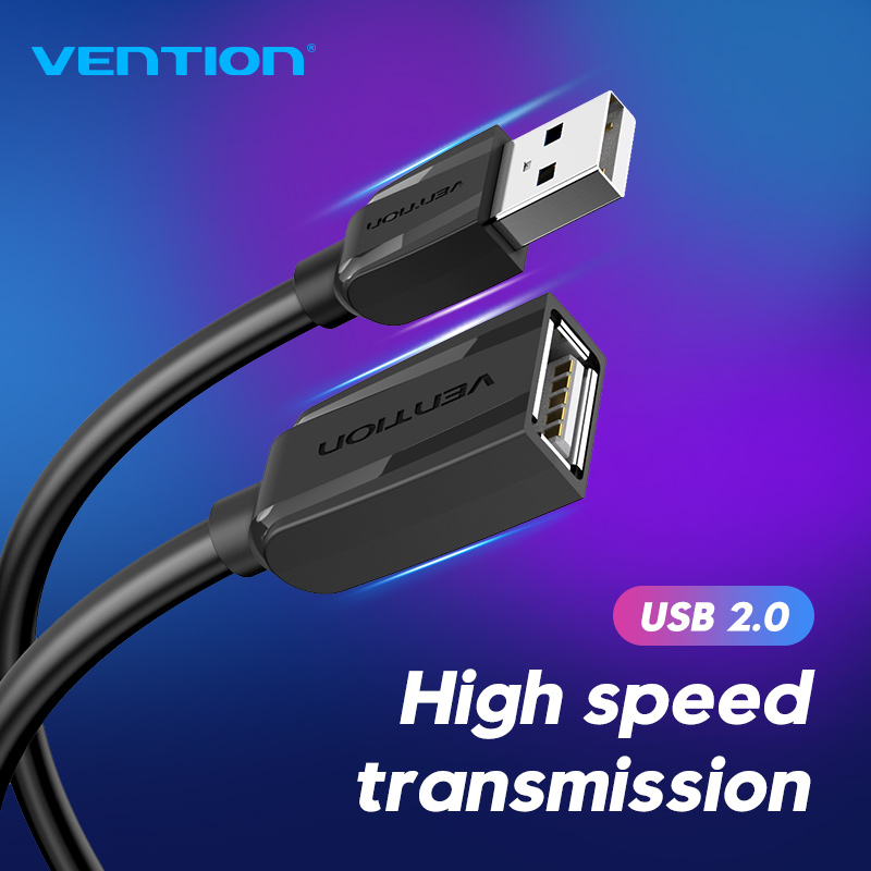 Vention Cáp Nối Dài USB 3.0/2.0 Male to Female Extension Wire Super Speed USB Cáp Sạc for PC Laptop Cellphone Game handle USB Extender Data Sync Cable