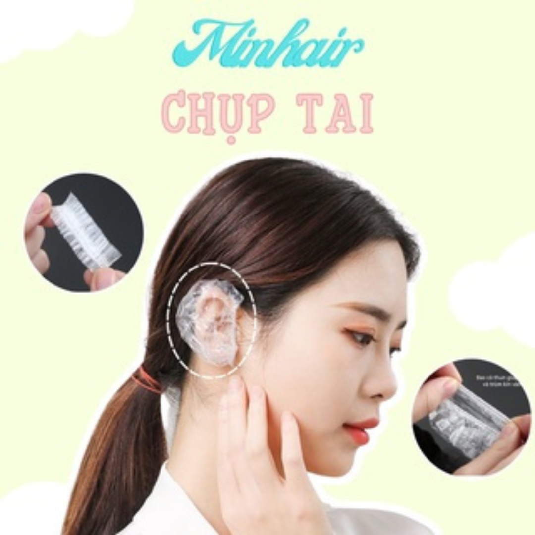 Mũ trùm nilon, bịt tai nilon