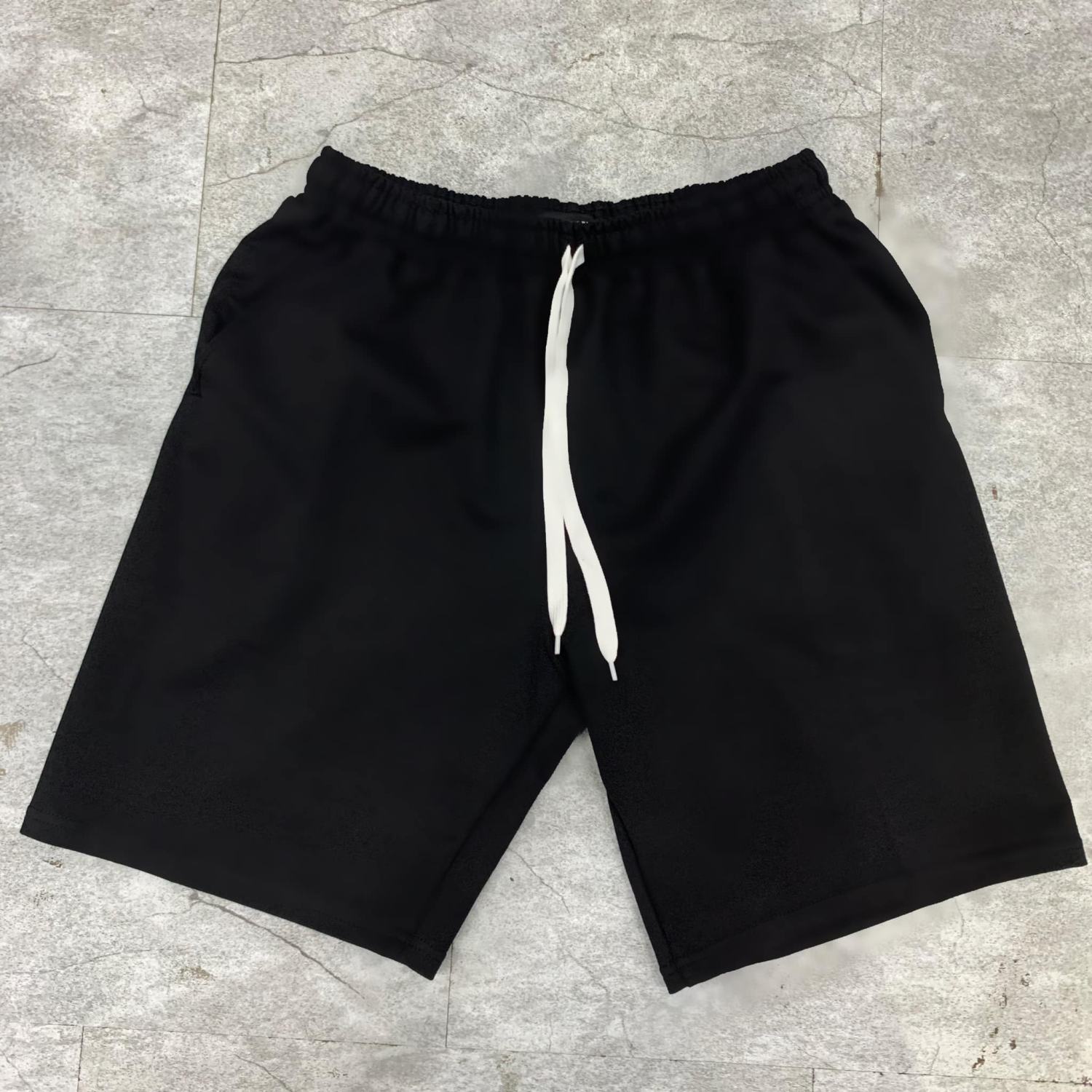 Quần Short Thun Trơn Basic Nam Nữ Phong Cách Thể Thao