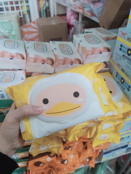 Khăn Ướt Agi Không Mùi Loại 100 Tờ - agi