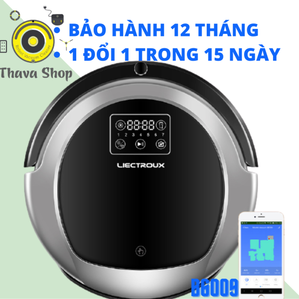 #ThaVa Robot Hút Bụi Lau Nhà Tự Động Liectrox B6009