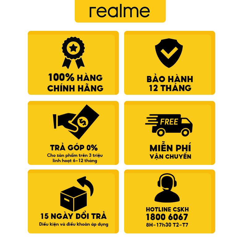 Điện Thoại realme C33   - Hàng Chính Hãng Miễn Phí Vận Chuyển