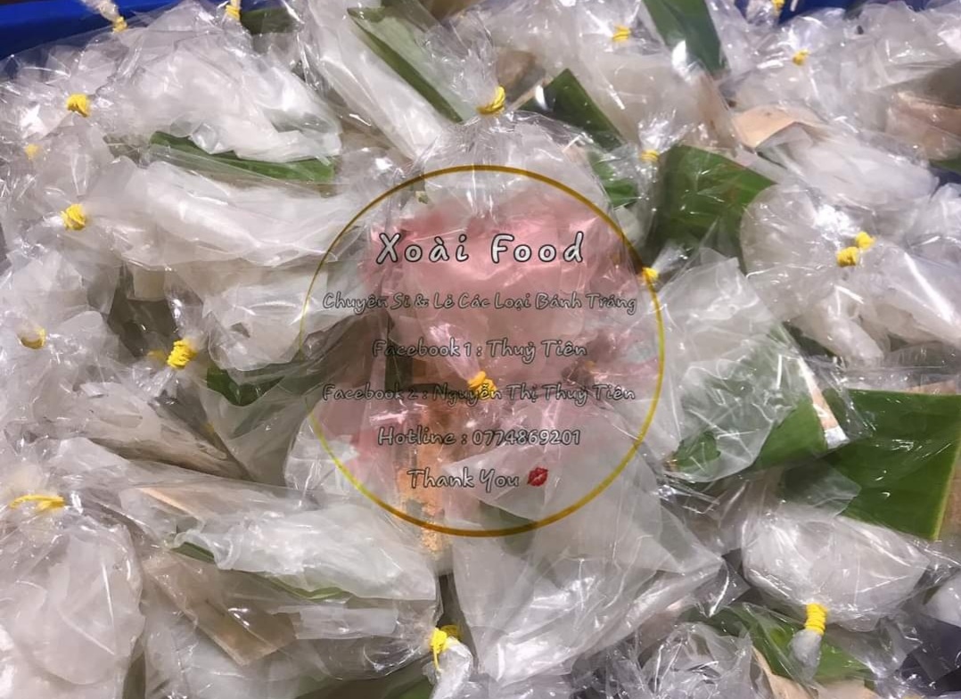 Combo 10 bịch Bánh tráng rìa phơi sương mini