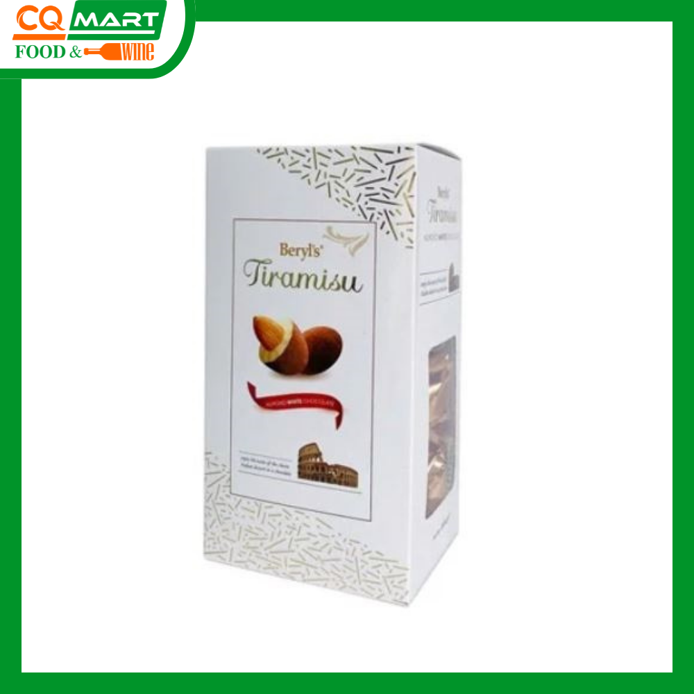 Socola Beryl s Tiramisu Almond White Chocolate 180g