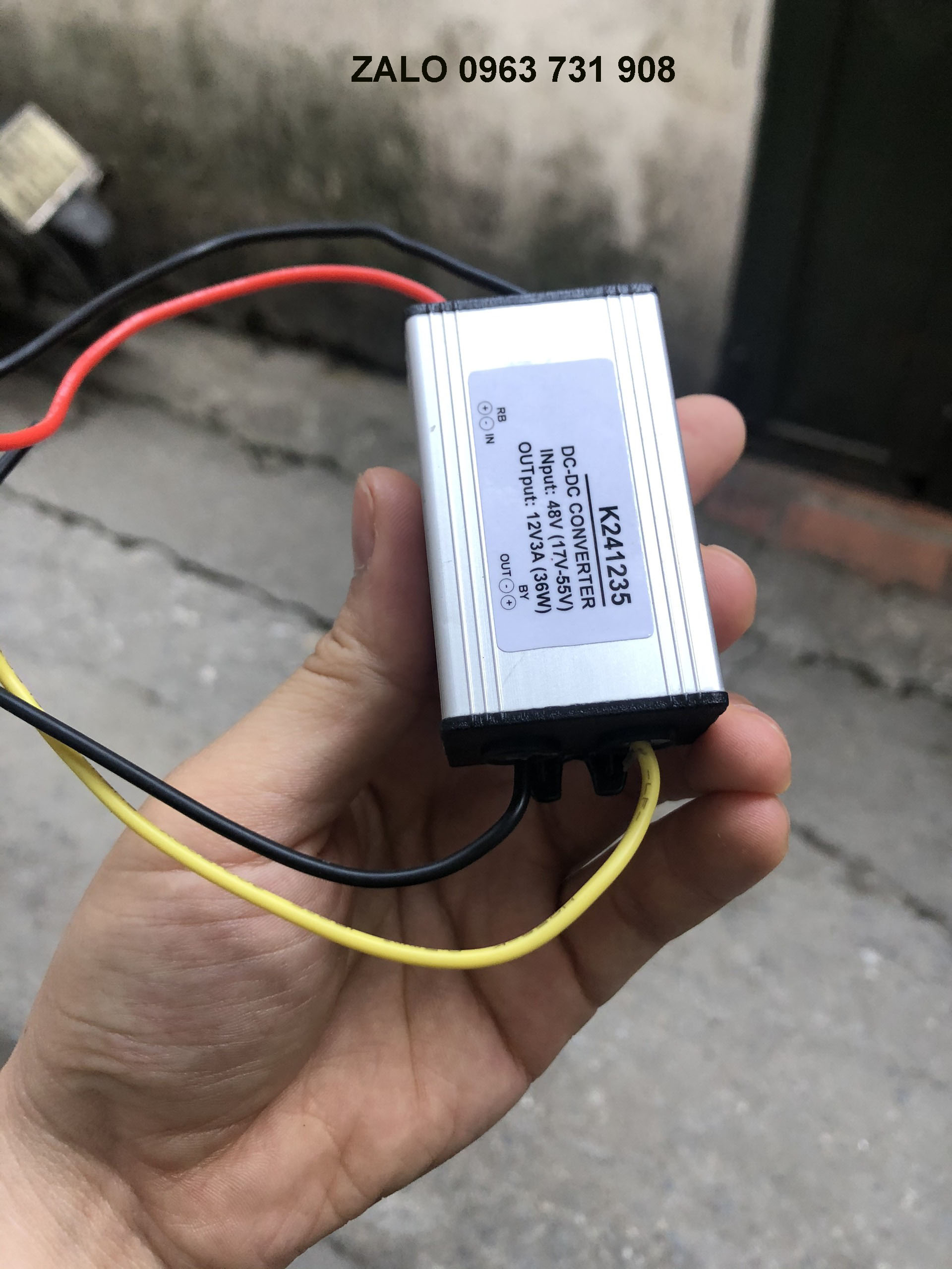 Bộ mạch hạ áp 48v xuống 12v 3a 36w