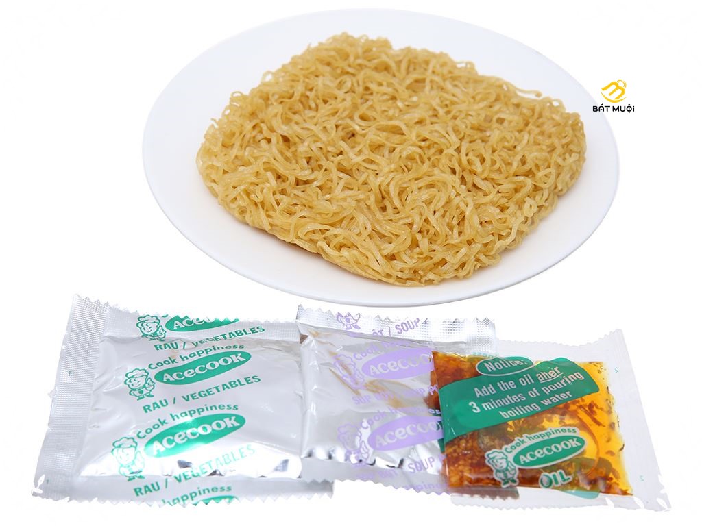Mikochi pork paste free noodle 80g package-24 pack-bat Muoi
