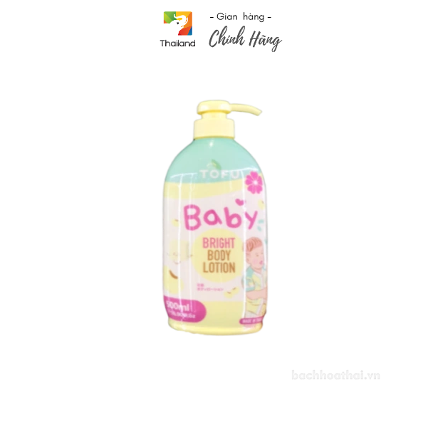 Sữa dưỡng thể trẻ em Tofu Baby Bright Body Lotion Thái Lan Lazada.vn