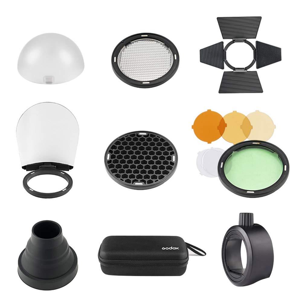 Bộ Tản Sáng Godox AK R1 ( tặng kèm grip nam châm S-R1 )