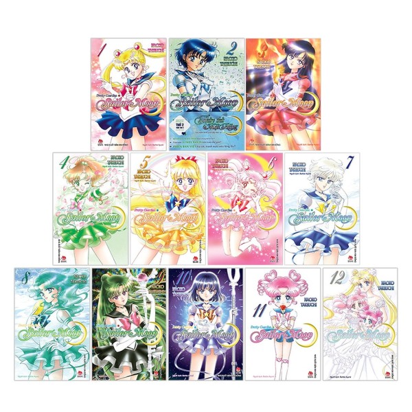 Truyện tranh - Combo Sailor Moon - Pretty Guardian (12 Tập) - (Tái Bản 2021)