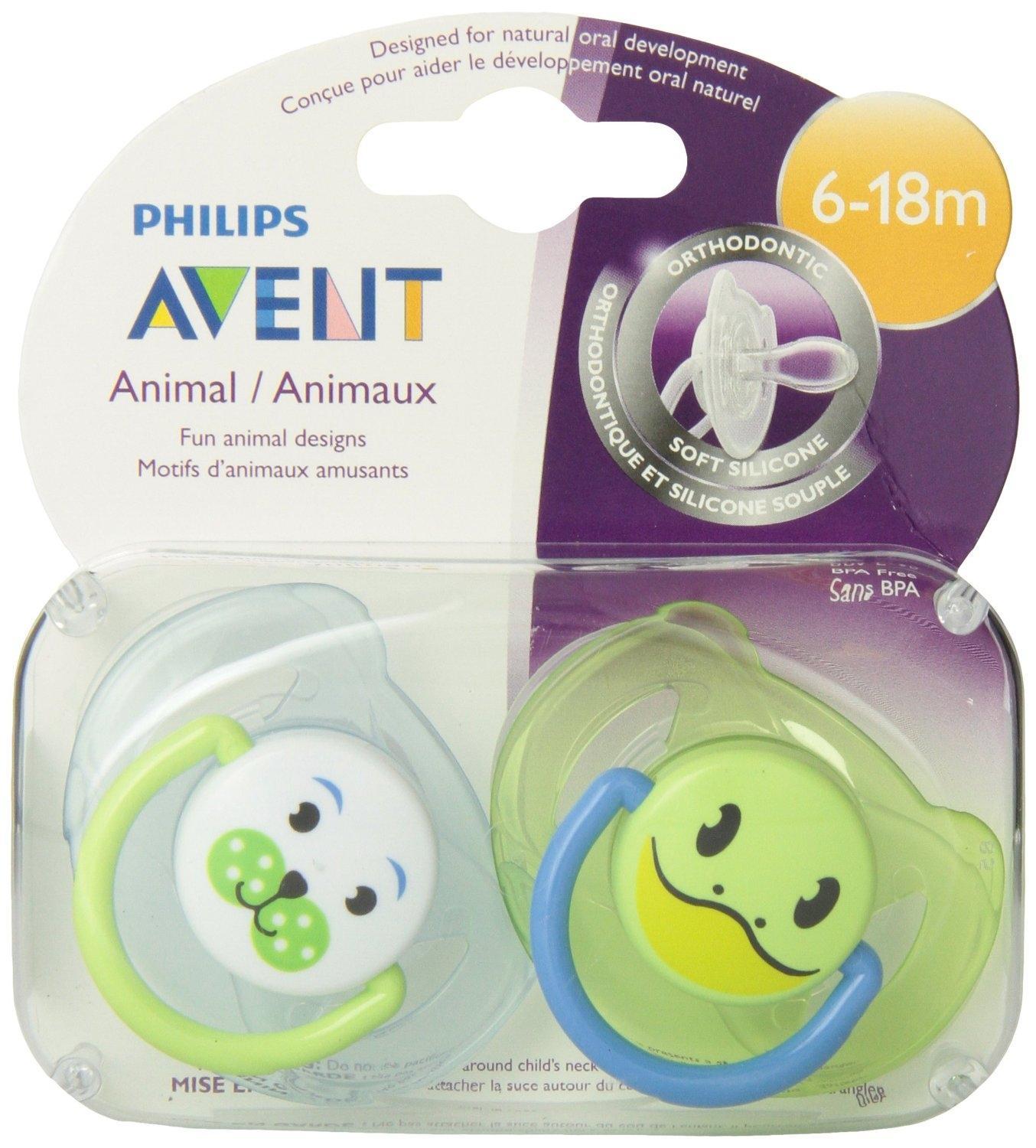 1 Ty ngậm Avent cho bé 0-6 tháng tuổi (ngẫu nhiên nếu hết màu)