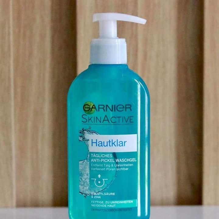 Sữa Rửa Mặt Garnier 200Ml Cho Da Dầu-Da Mụn Xách Tay Đức
