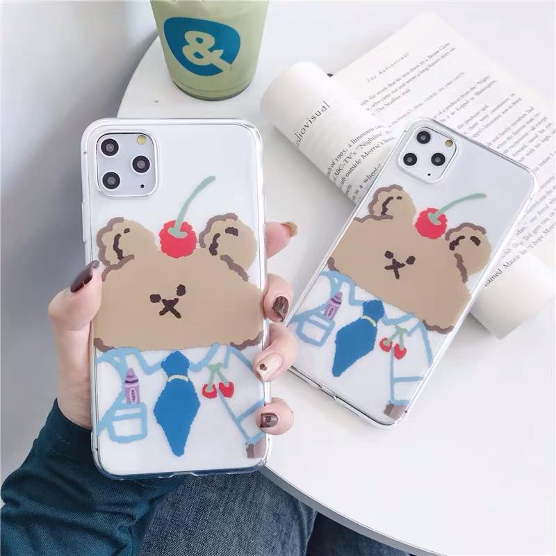 (SIÊU HOT) Ốp lưng hình gấu mặt buồn đủ dòng iphone