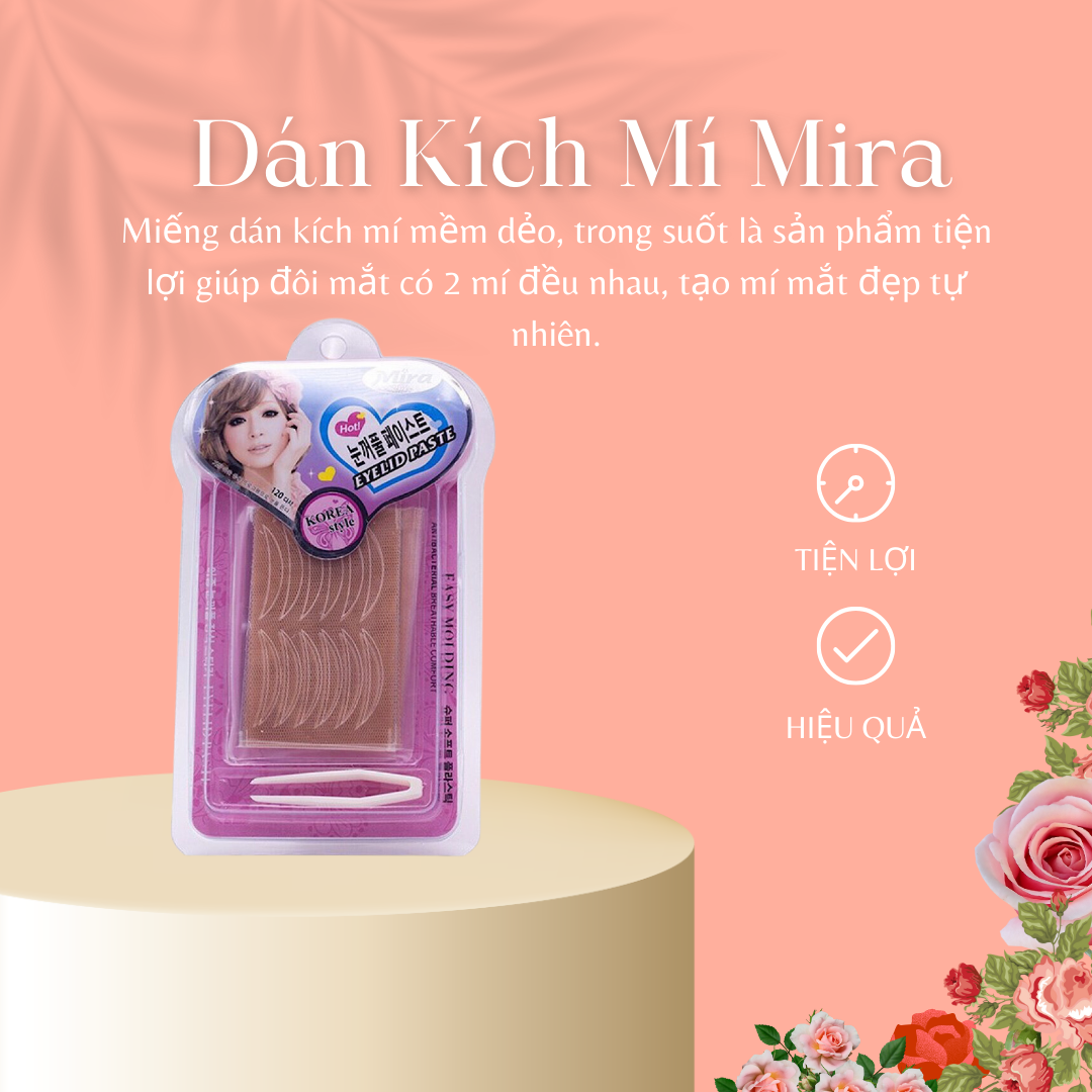 Miếng Dán Kích Mí Lưới tạo 2 Mí Siêu Đẹp Eyelid Paste (120 pairs) (Product From Korea)