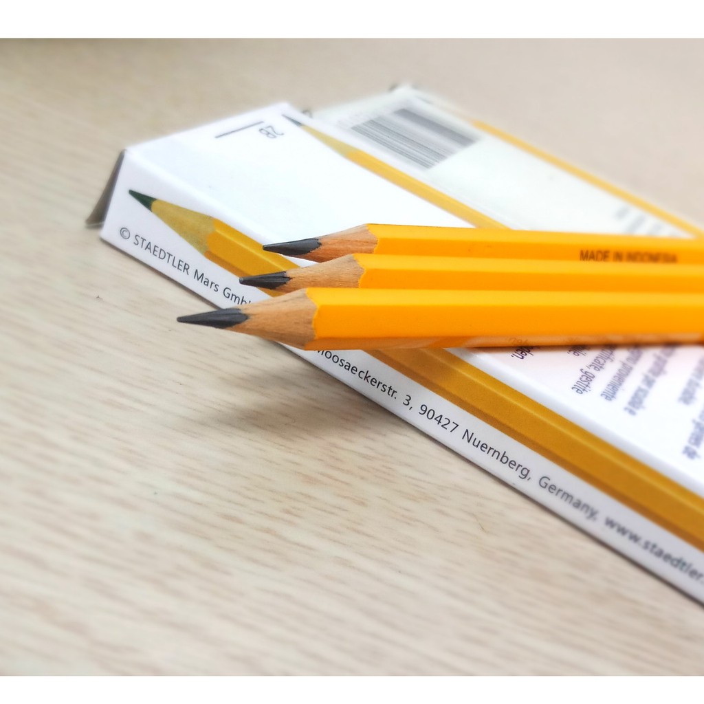 [HCM]1 hộp 12 cây Bút chì Đức Staedtler 134 cực đẹpsang và tiện dụng