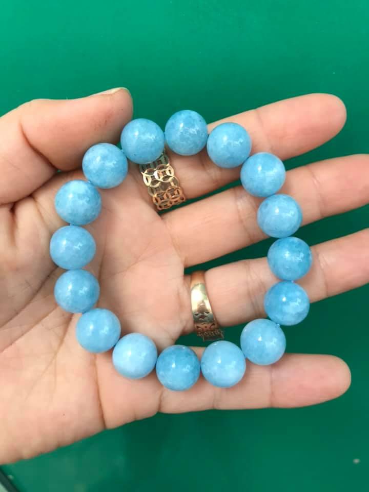 [HCM]VÒNG TAY AQUAMARINE 12LY