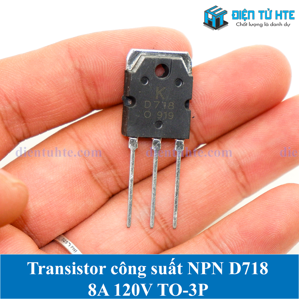 Transistor công suất âm thanh d718 - b688 8a 120v to-3p