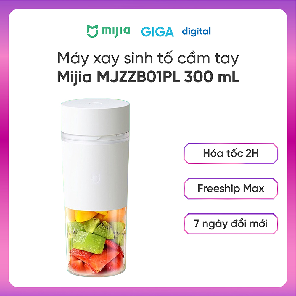 Máy xay sinh tố cầm tay Xiaomi Mijia - Máy xay sinh tố sạc điện nhỏ gọn | Máy xay Mijia chính hãng