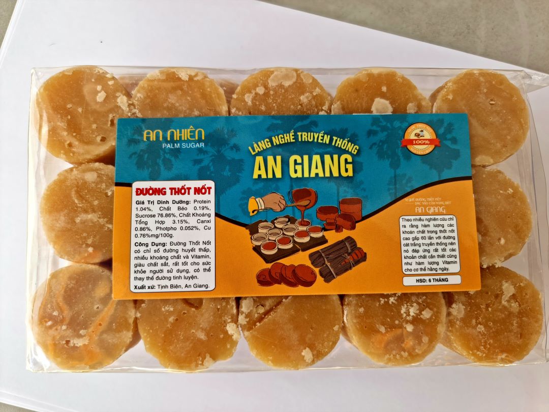 Đường Thốt nốt Sệt nguyên chất - AN GIANG