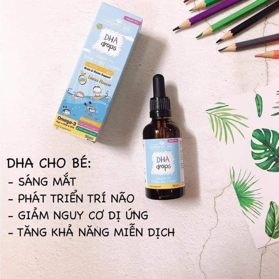 DHA Drops dành cho bé từ 3 tháng đến 5 tuổi