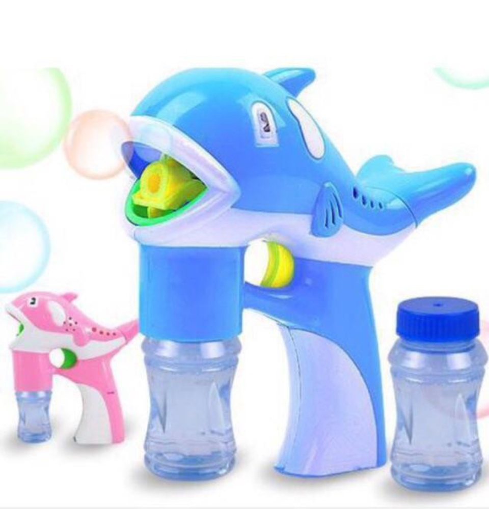 Bộ Đồ Chơi Cá Heo Bắn Bong Bóng Dành Cho Bé