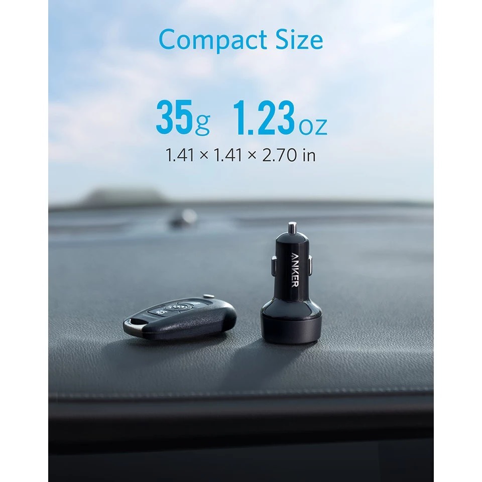 Tẩu sạc xe hơi Anker PowerDrive PD2