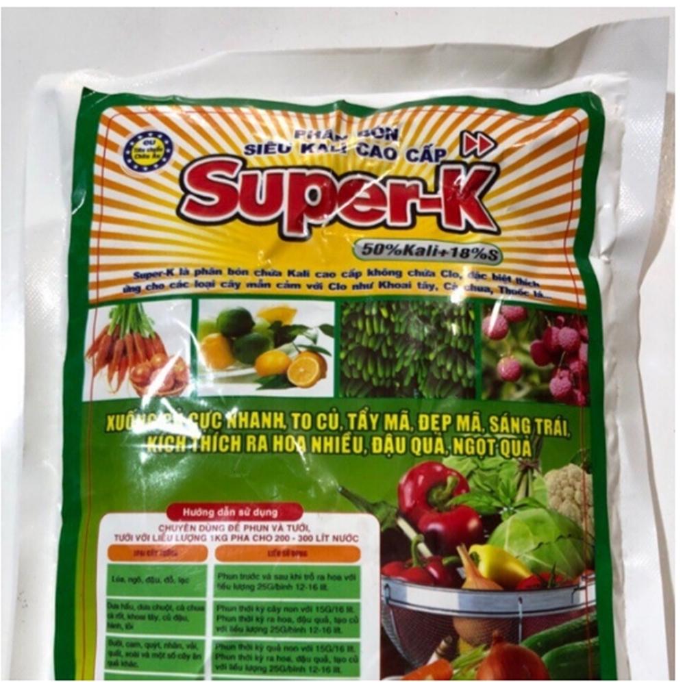 PHÂN BÓN SIÊU KALI CAO CẤP SUPER-K