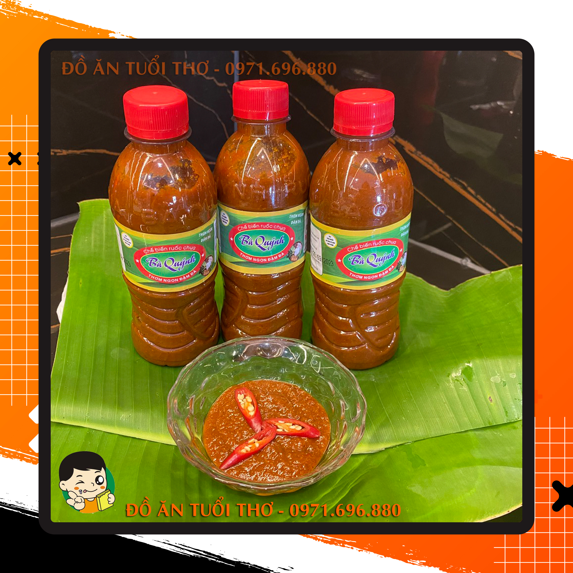 Mắm ruốc chua cay - mắm tép bà Quýnh, mắm nên đặc sản Nghệ An