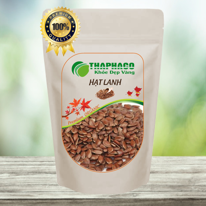 [Túi 1kg] Hạt Lanh Hữu Cơ, Chuẩn Oganic - Thaphaco - Hàng Sạch Giá Tốt