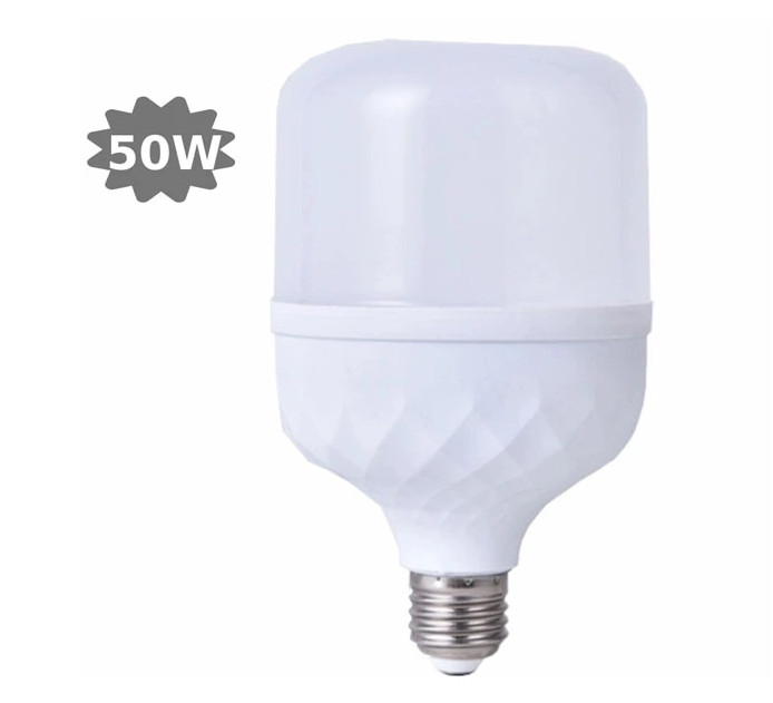 (RẺ VÔ ĐỊCH) BÓNG ĐÈN LED BULD TRỤ 50W , SIÊU SÁNG CHÓI