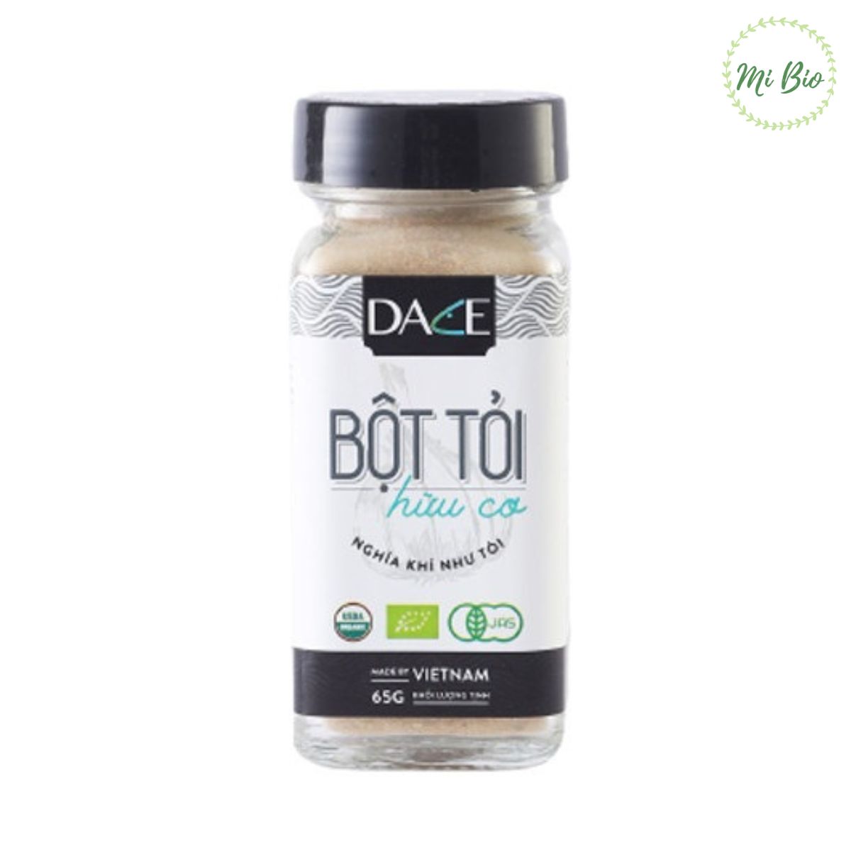 Bột tỏi hữu cơ 65gr - Dace
