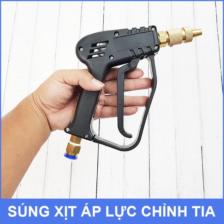 Vòi xịt rửa áp lực chỉnh tia