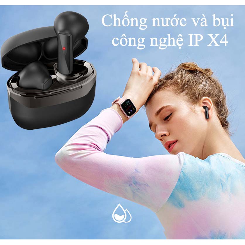 Tai nghe bluetooth gaming chính hãng có mic chống ồn  Air1 tai nghe nhét tai không dây chơi game kiểu dáng thể thao mới. tai nghe bloutooth không dây