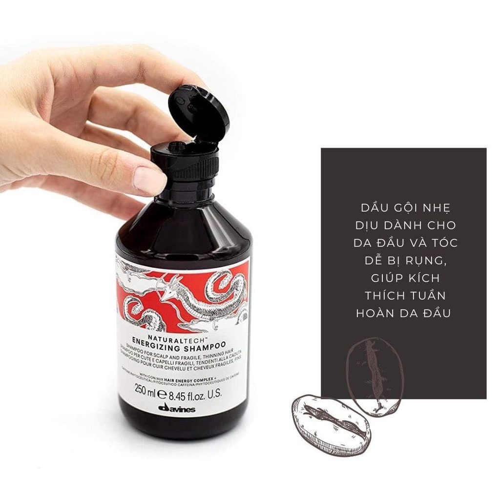 Dầu gội chống rụng tóc Davines Energizing Shampoo