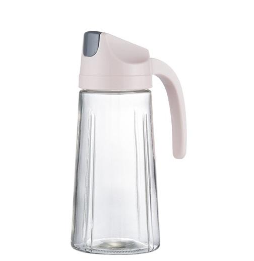 Bình đựng nước chấm dầu ăn thủy tinh - 21x8.5cm 377g 630ml
