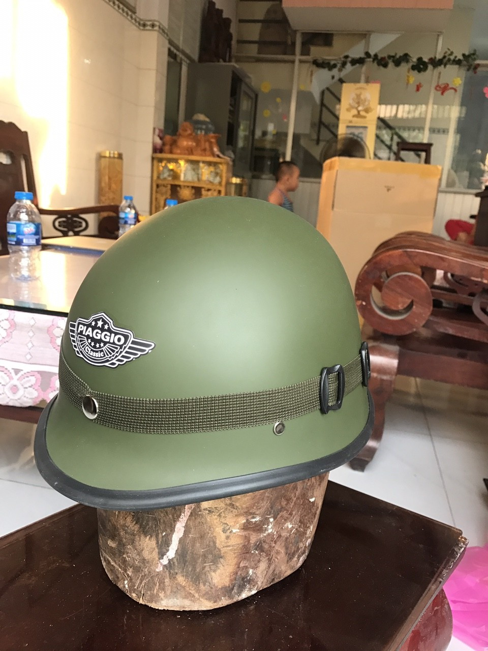 Nón bảo hiểm lính Piaggio cao cấp