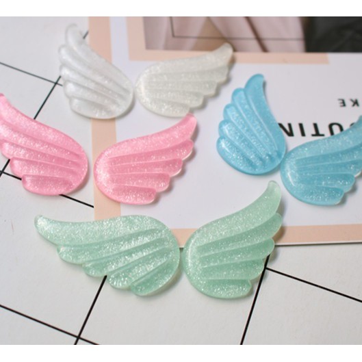 Đôi Cánh Thiên Thần Trong Suốt Charm Slime (1 Cặp)