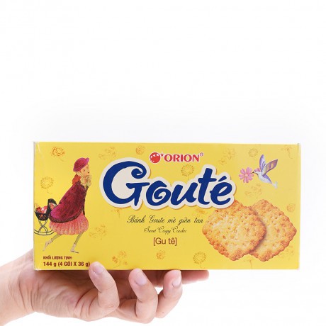 Bánh Goute mè giòn tan Orion