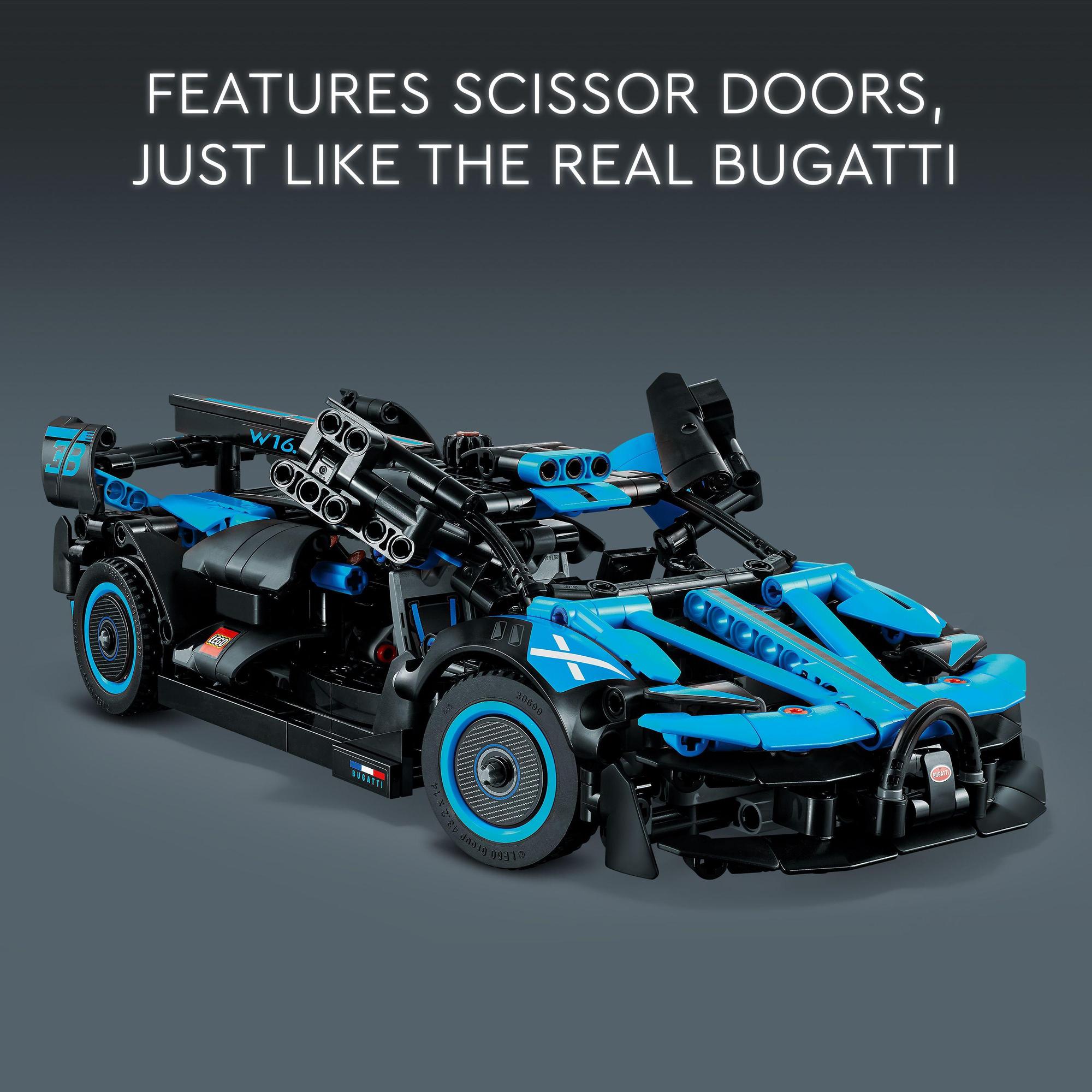 LEGO Technic 42162 Đồ chơi lắp ráp Siêu Xe Bugatti Bolide Agile Blue (905 chi tiết)