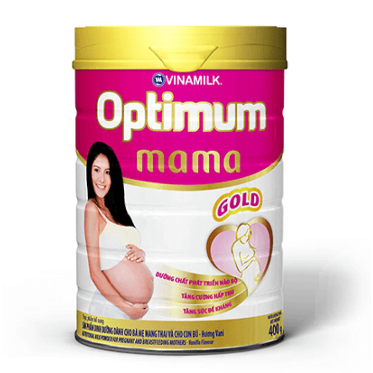 Sữa bột vinamilk optimum mama gold- hộp thiếc 400g