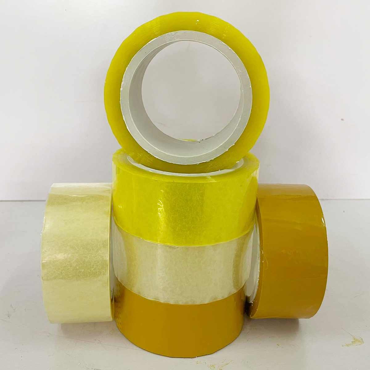 [ Rẻ Vô Địch ] - Băng Dính Đóng Hàng 1.8Kg/Cây 6 Cuộn