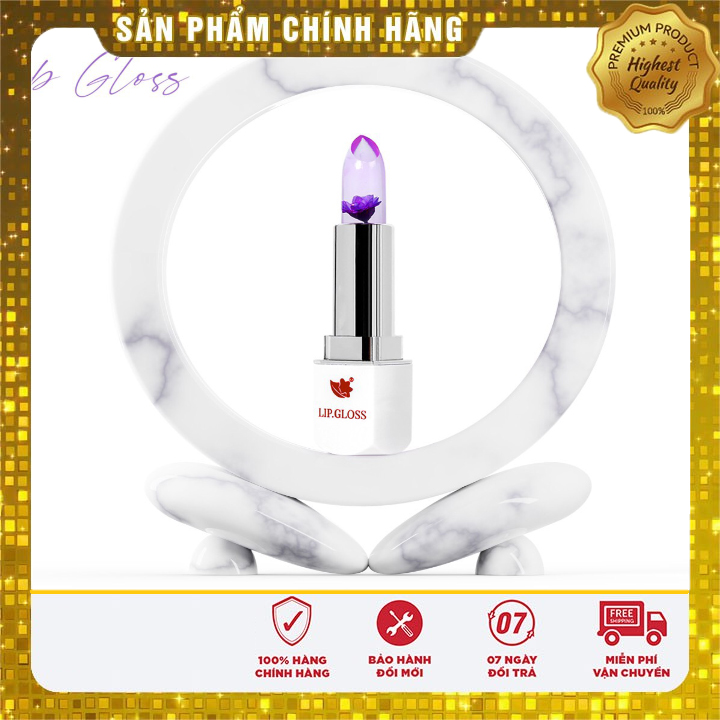 [Chính Hãng] son thạch linh hương ướp cánh hoa lip gloss