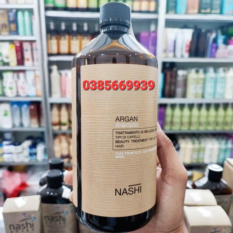DẦU GỘI PHỤC HỒI HƯ TỔN NASHI ARGAN CLASSIC HƯƠNG THƠM SANG TRỌNG ITALIA 1000ML