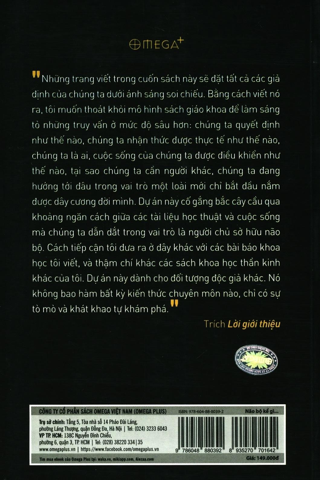 Sách - Não bộ kể gì về bạn?