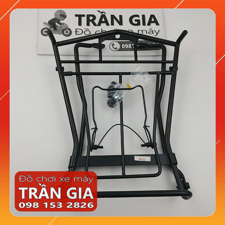 Baga giữa inox xe ab 2023 2022 airblade 125cc 160cc gác baga trước treo đồ air blade 10 ly 125 160 đời mới nhất