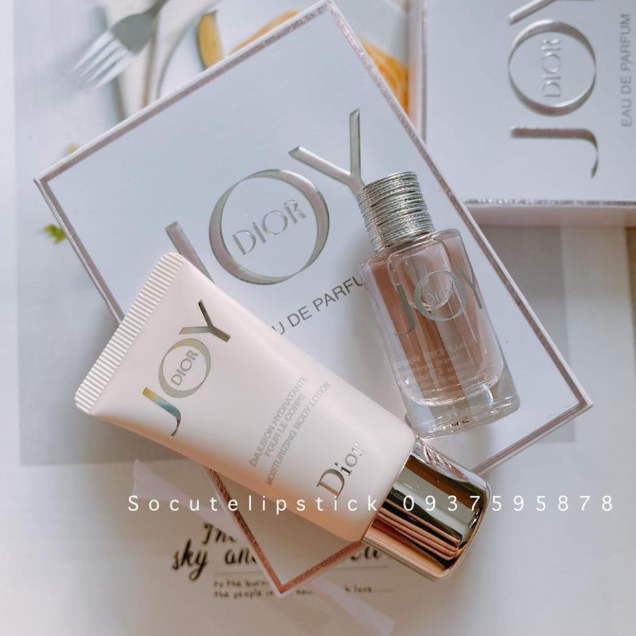 Set Nước Hoa + Lotion Diior Joy Intense 5ml Minisize